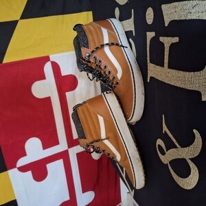 Vans Men's Tan High-Top Sneakers